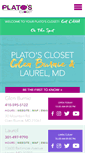 Mobile Screenshot of platosclosetlaurel.com